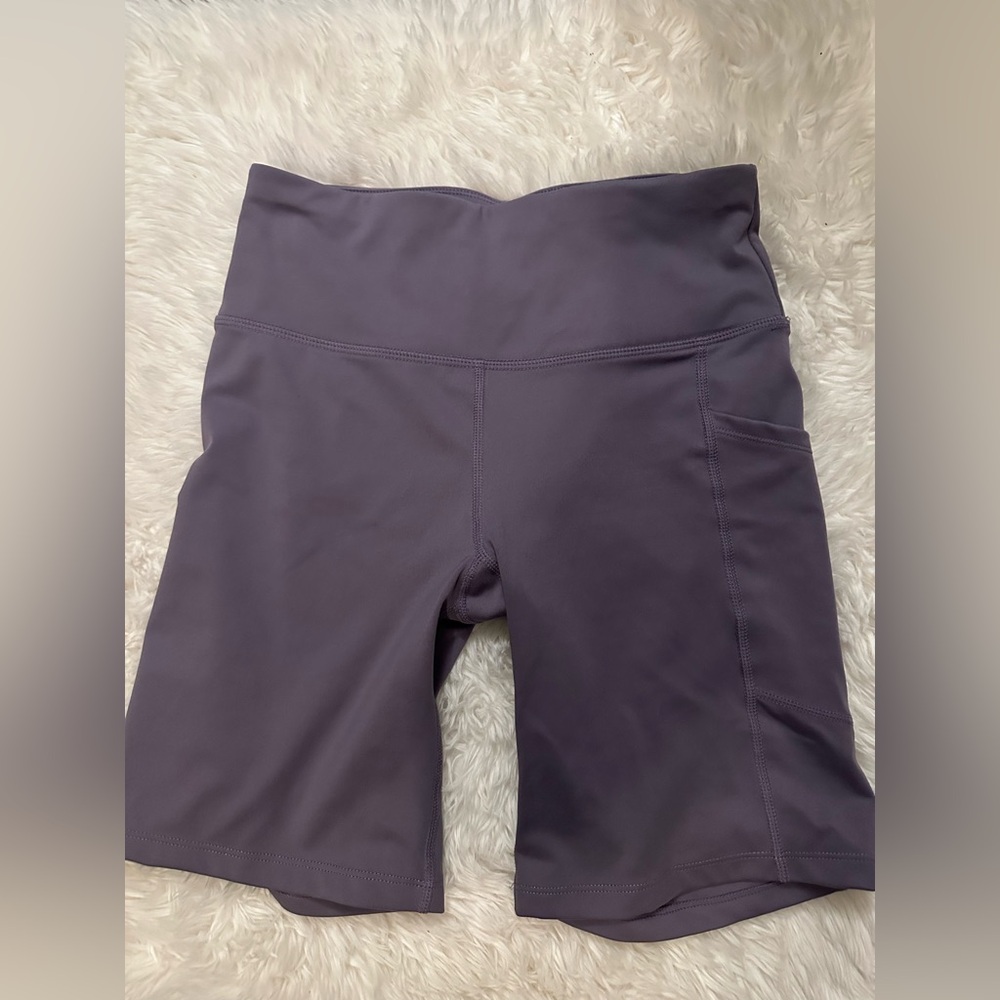 DKNY Women's Purple Bike Shorts